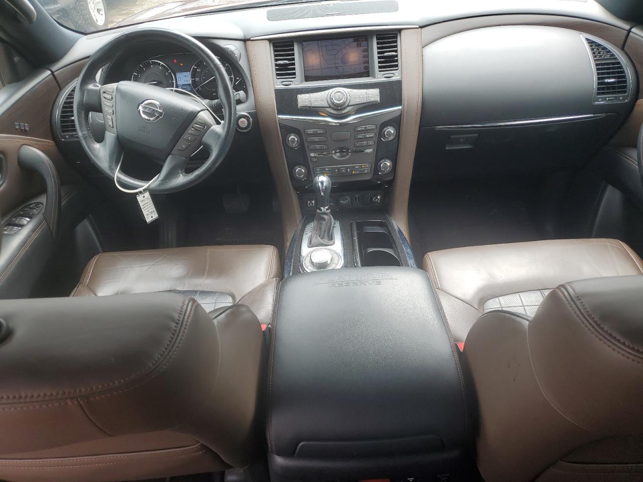 2018 Nissan Armada Platinum VIN: JN8AY2NE4J9733800 Lot: 66392565