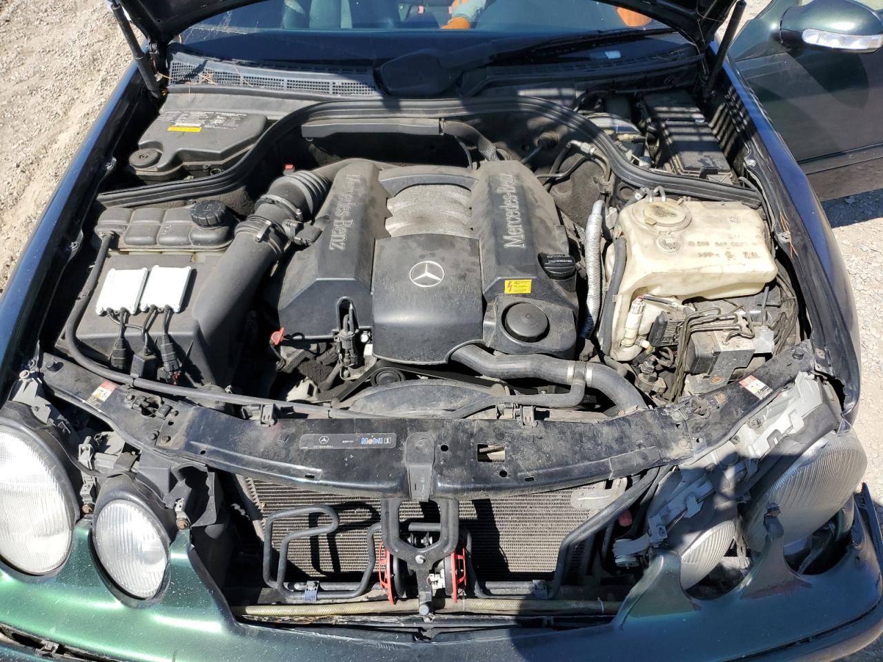 2001 Mercedes-Benz Clk 320 VIN: WDBLK65G11T061811 Lot: 63698765