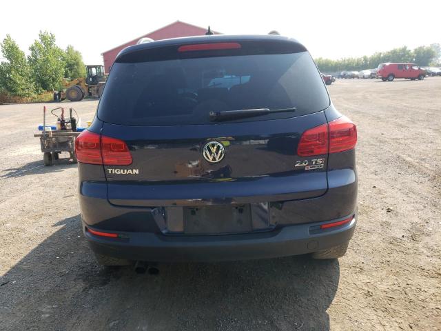  VOLKSWAGEN TIGUAN 2016 Синий