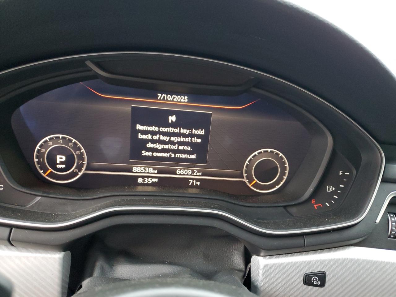2019 Audi A5 Premium Plus VIN: WAUTNAF5XKA011685 Lot: 64005555