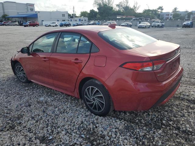  TOYOTA COROLLA 2021 Красный