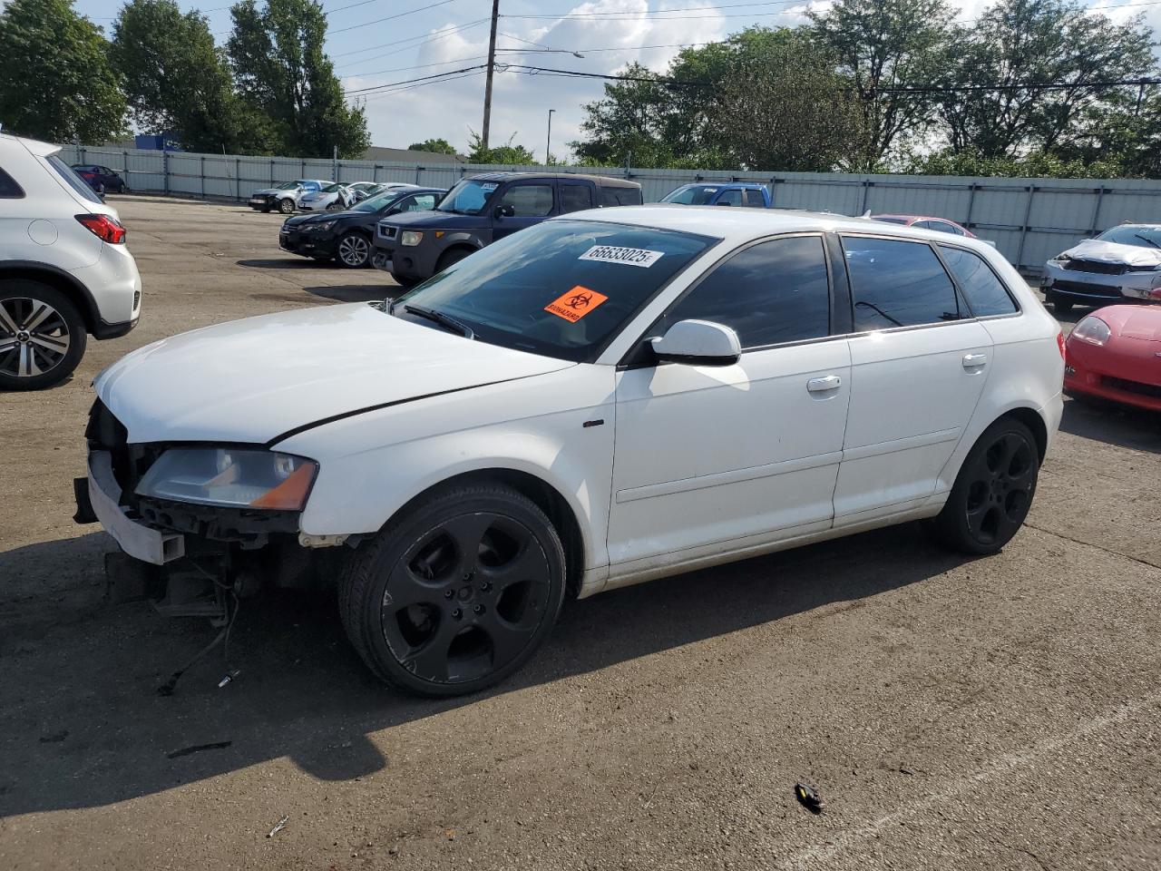2011 Audi A3 Premium VIN: WAUBJBFMXBA067355 Lot: 66633025