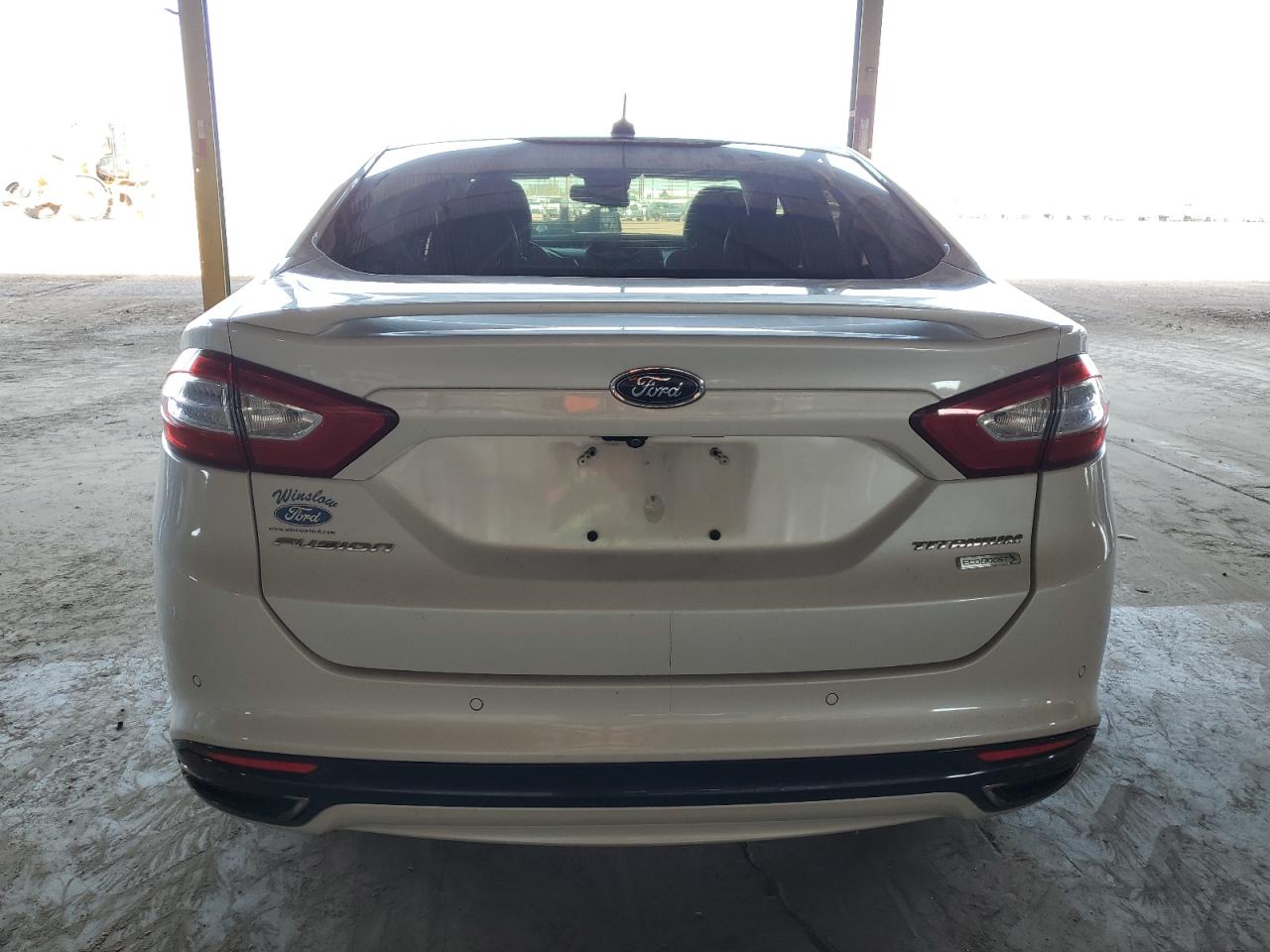 2015 Ford Fusion Titanium VIN: 3FA6P0K98FR151328 Lot: 65093125