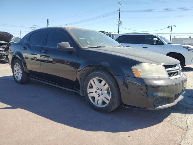 Sedans DODGE AVENGER 2012 Black