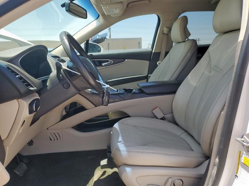  LINCOLN MKX 2016 White