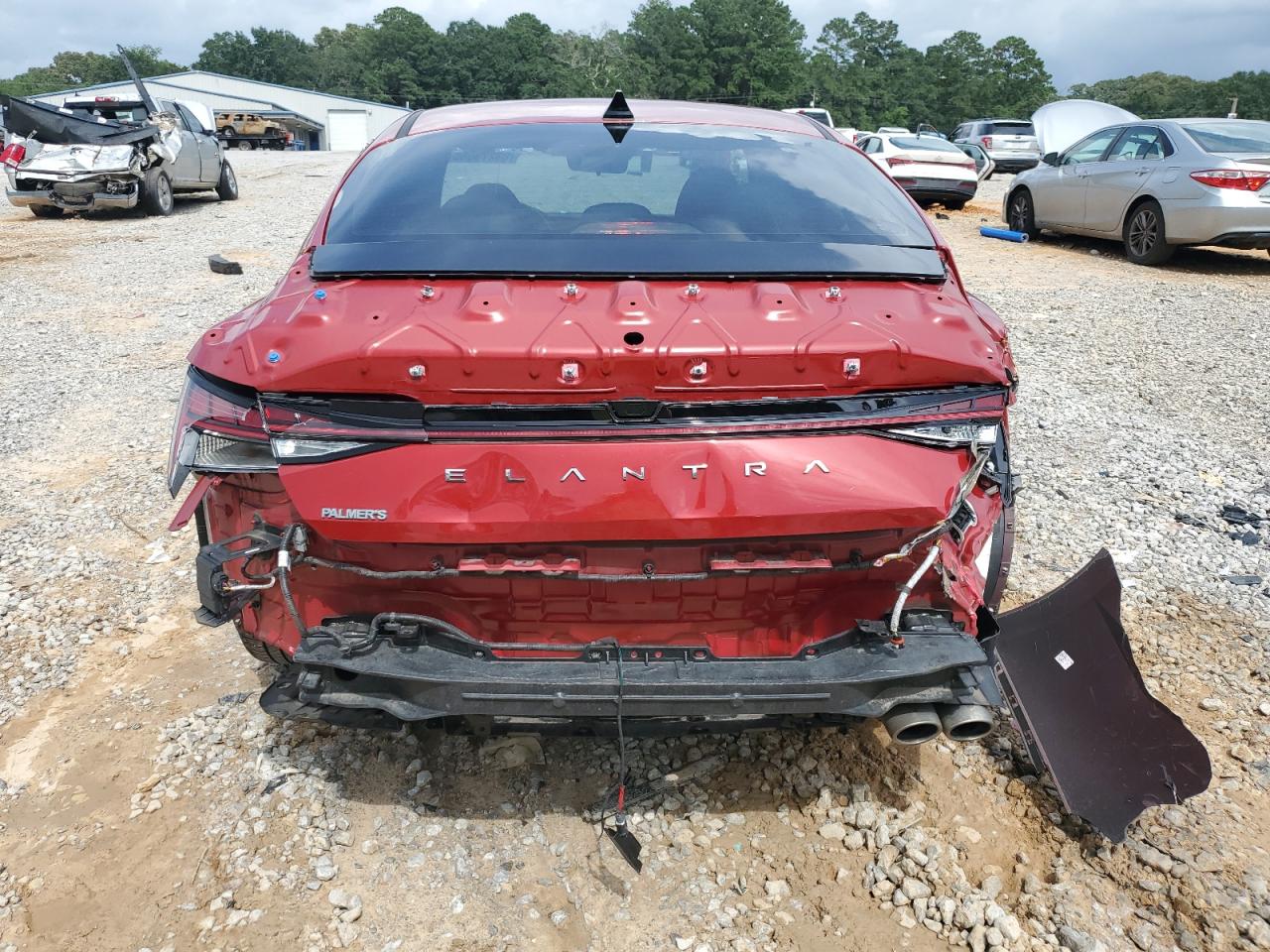 2022 Hyundai Elantra N Line VIN: KMHLR4AF2NU286748 Lot: 63279065