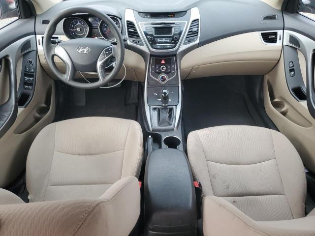Sedans HYUNDAI ELANTRA 2016 Red