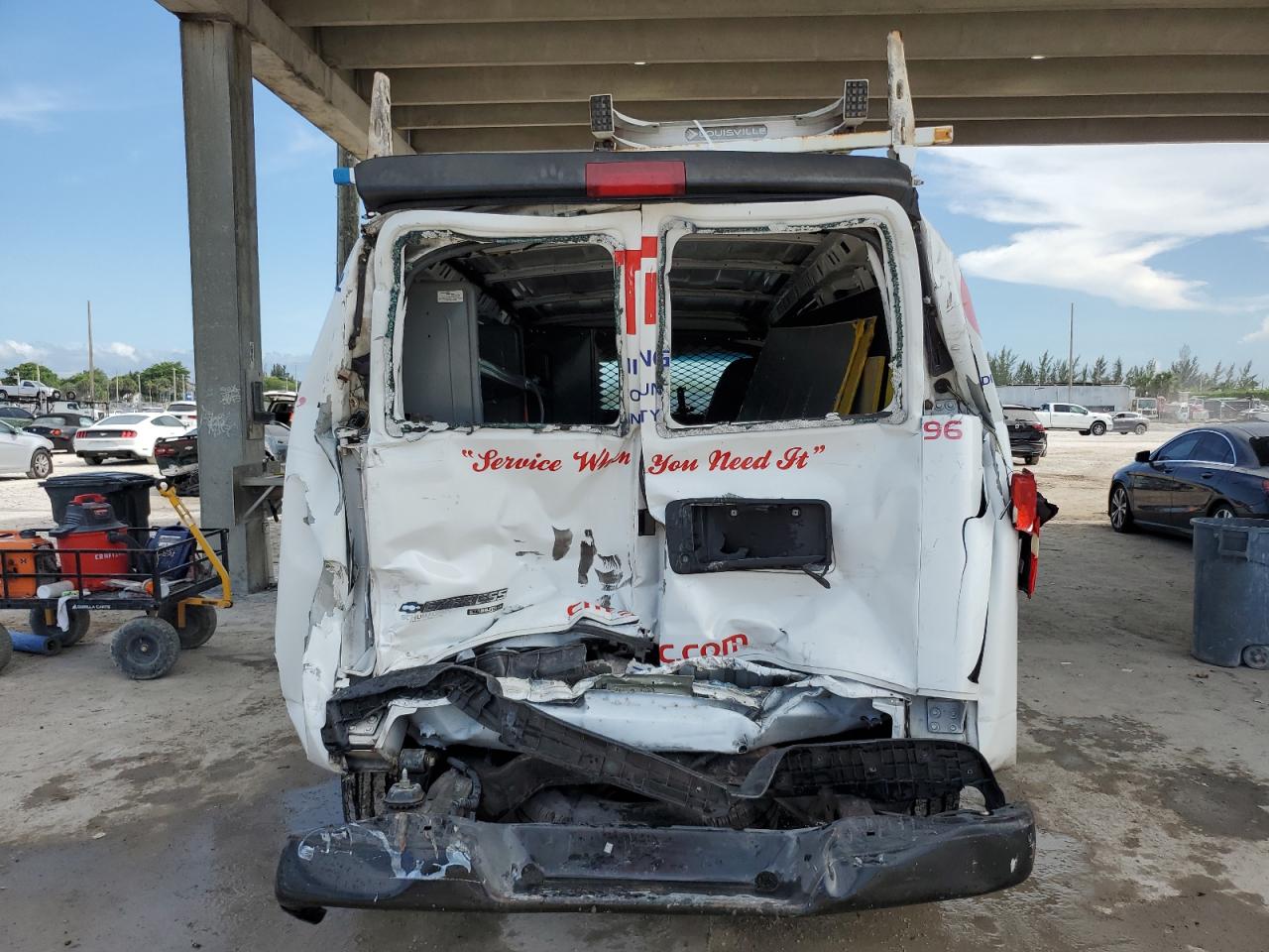 2014 Chevrolet Express G2500 VIN: 1GCWGFCA8E1134625 Lot: 85181485