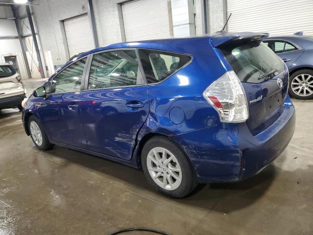 TOYOTA PRIUS 2012 Blue
