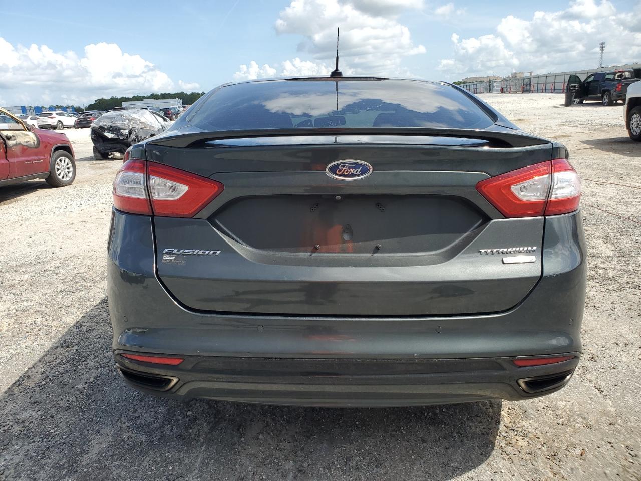 2015 Ford Fusion Titanium VIN: 3FA6P0K9XFR227485 Lot: 65045555