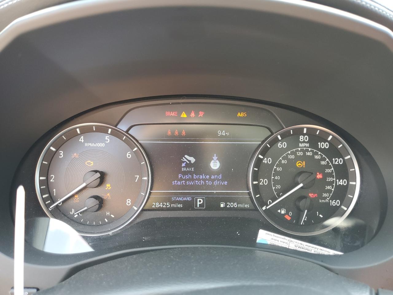 2024 Infiniti Qx50 Sport VIN: 3PCAJ5FB6RF109181 Lot: 63920565