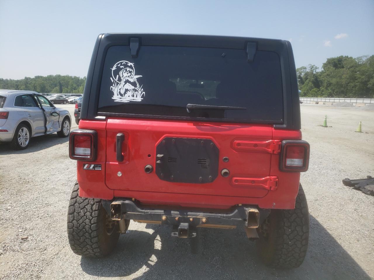 2018 Jeep Wrangler Unlimited Sport VIN: 1C4HJXDN6JW198418 Lot: 64064375