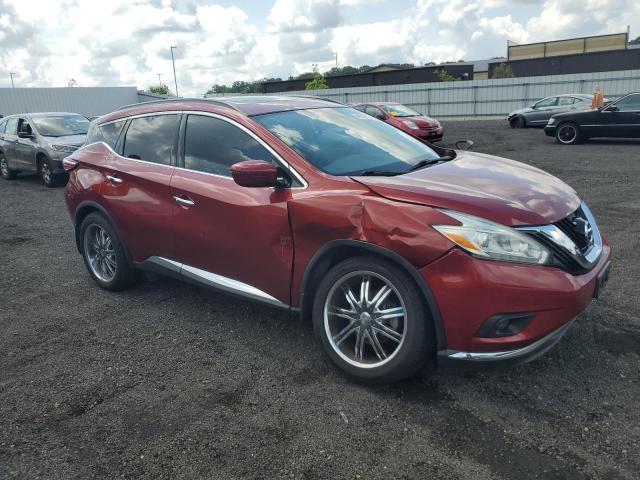  NISSAN MURANO 2016 Czerwony