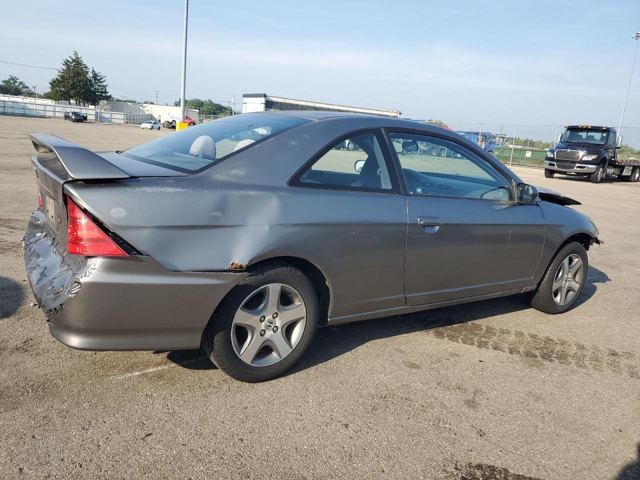 2004 Honda Civic Ex grey null gas 1HGEM21964L006166 photo #4
