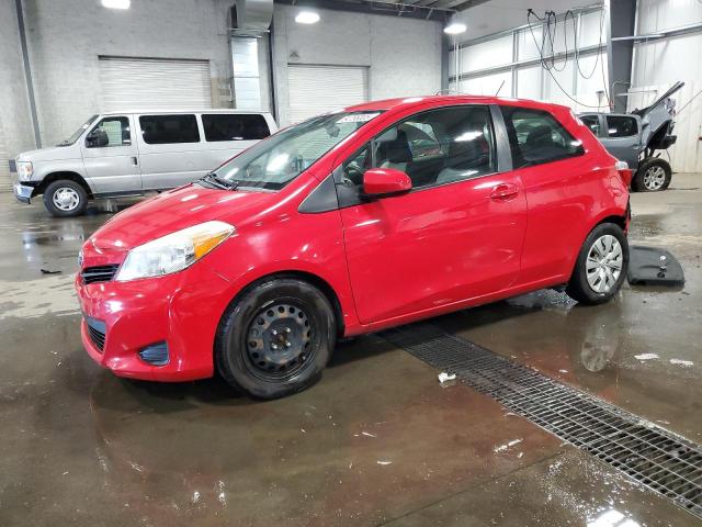  TOYOTA YARIS 2012 Czerwony