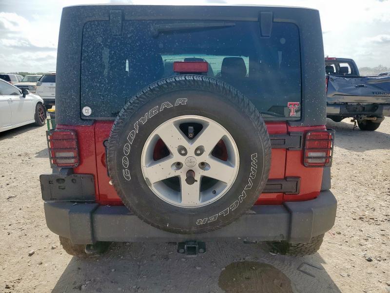 Внедорожники JEEP WRANGLER 2012 Красный