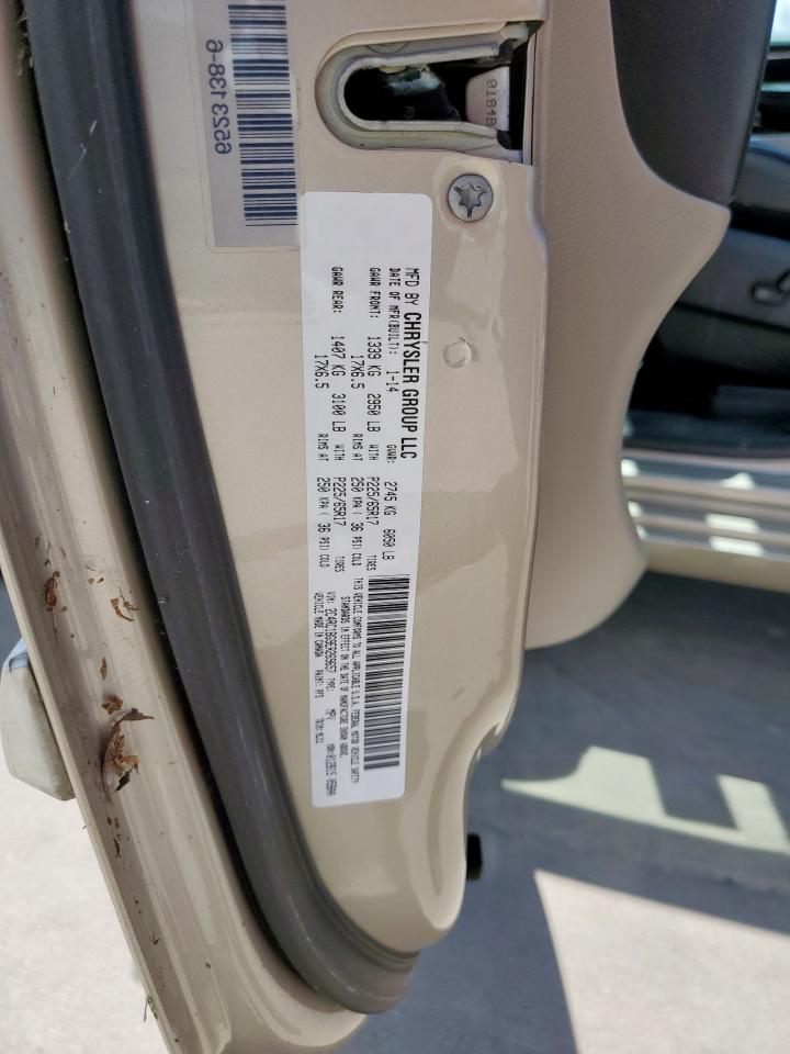 2014 Chrysler Town & Country Touring VIN: 2C4RC1BG9ER269657 Lot: 65084785