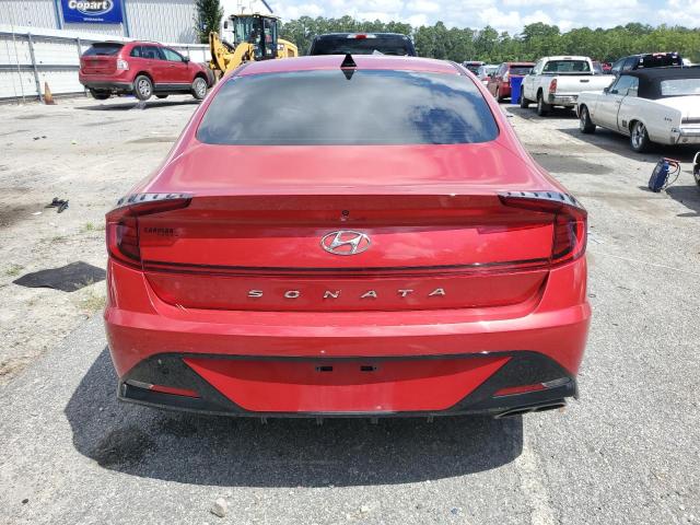  HYUNDAI SONATA 2021 Красный