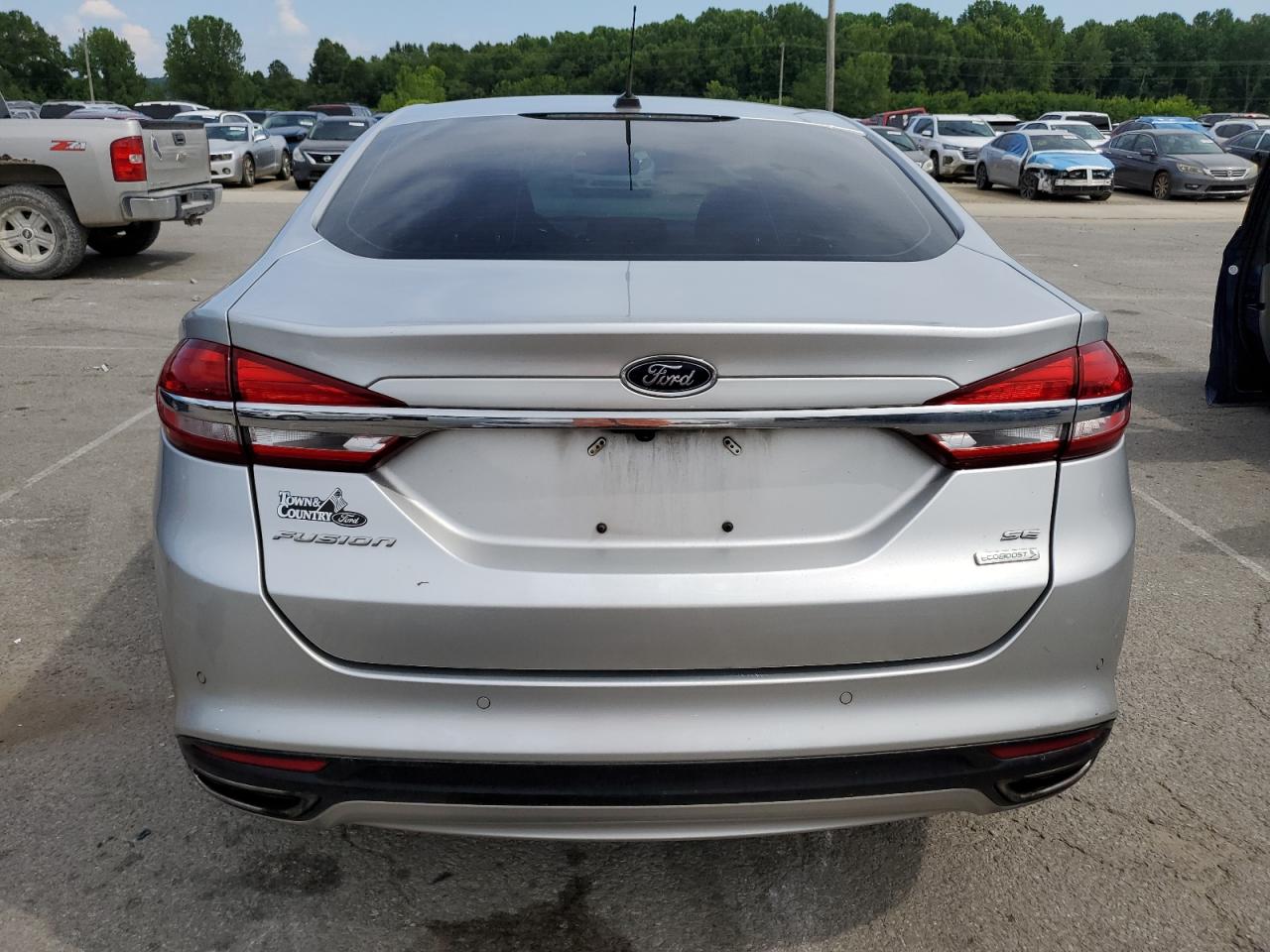 2017 Ford Fusion Se VIN: 3FA6P0H9XHR394973 Lot: 63696285
