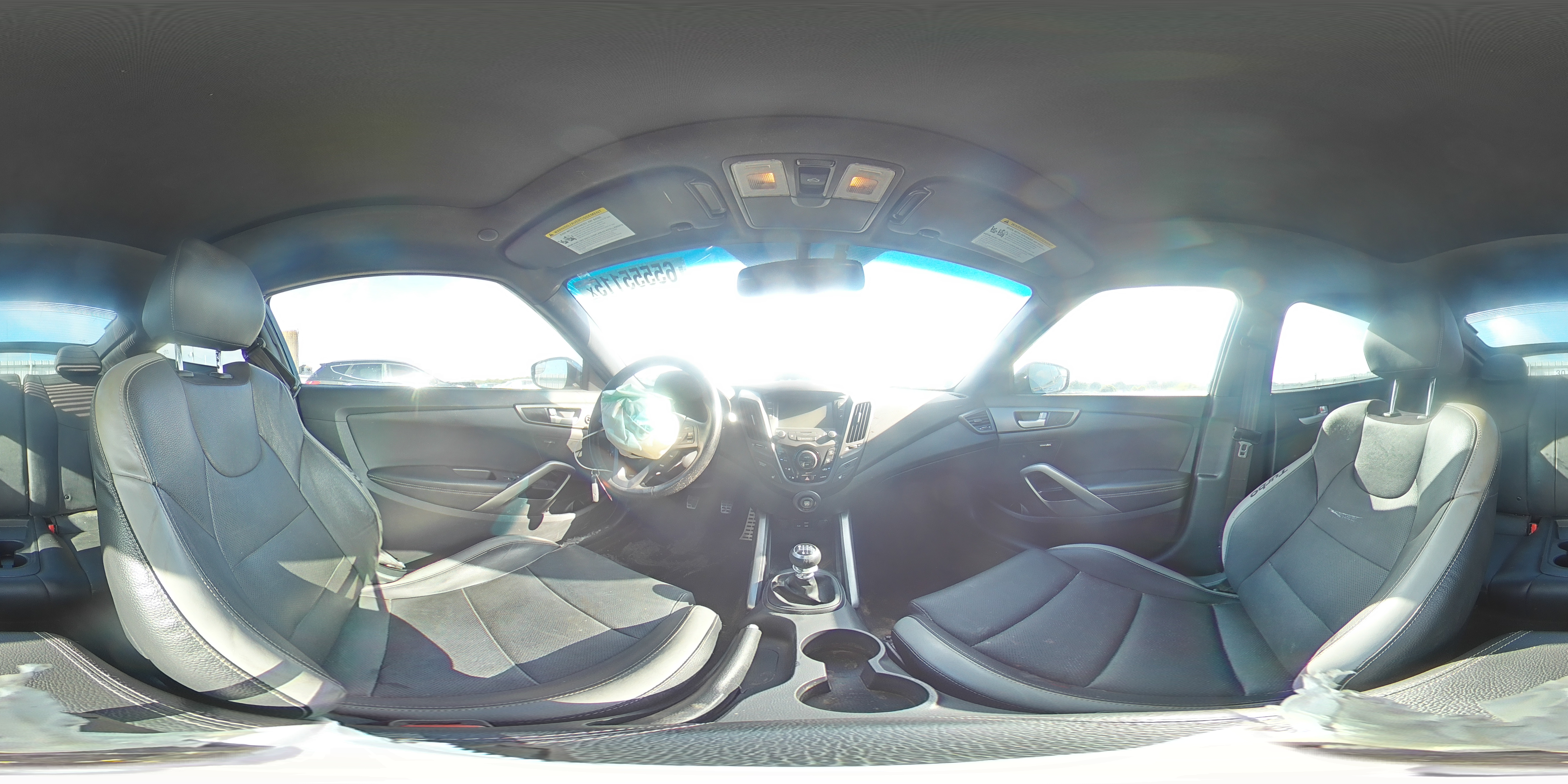 2016 Hyundai Veloster Turbo VIN: KMHTC6AE6GU263724 Lot: 65555115