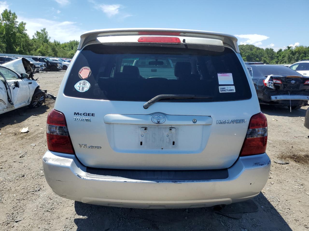 2004 Toyota Highlander VIN: JTEEP21A540055632 Lot: 64456365