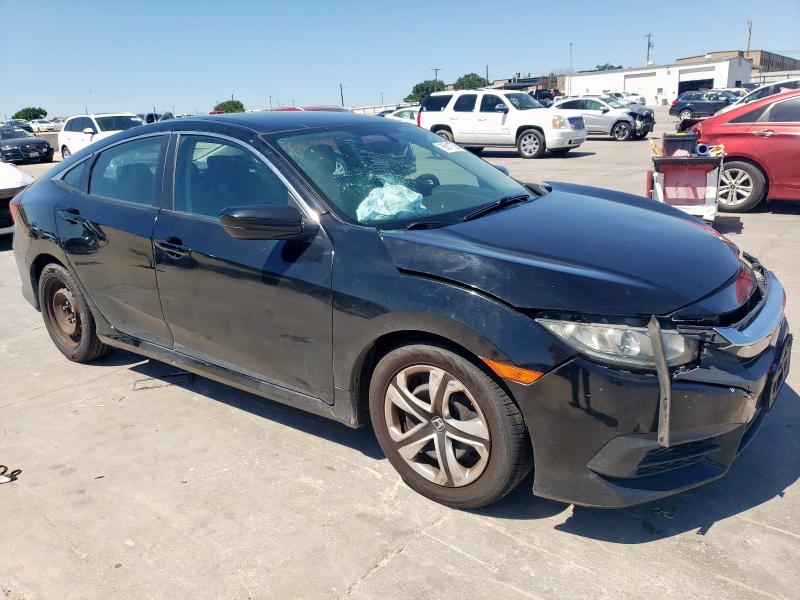 Sedans HONDA CIVIC 2017 Czarny