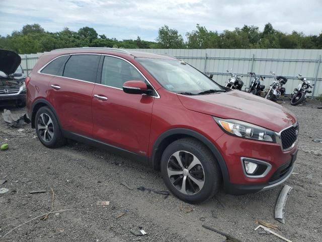  KIA SORENTO 2017 Красный