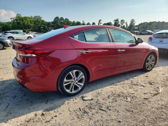  HYUNDAI ELANTRA 2017 Czerwony