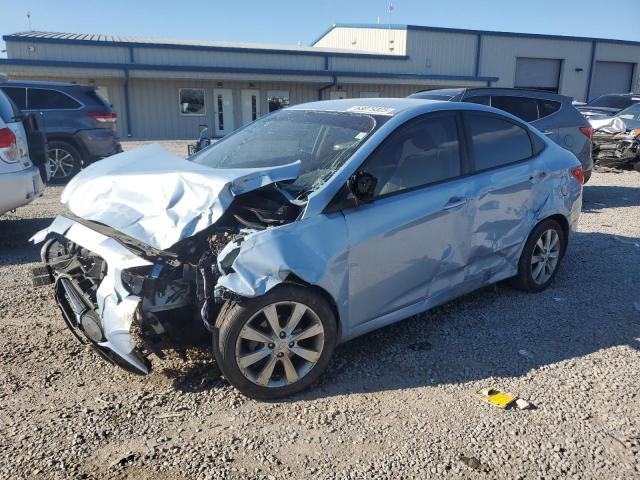  HYUNDAI ACCENT 2013 Blue