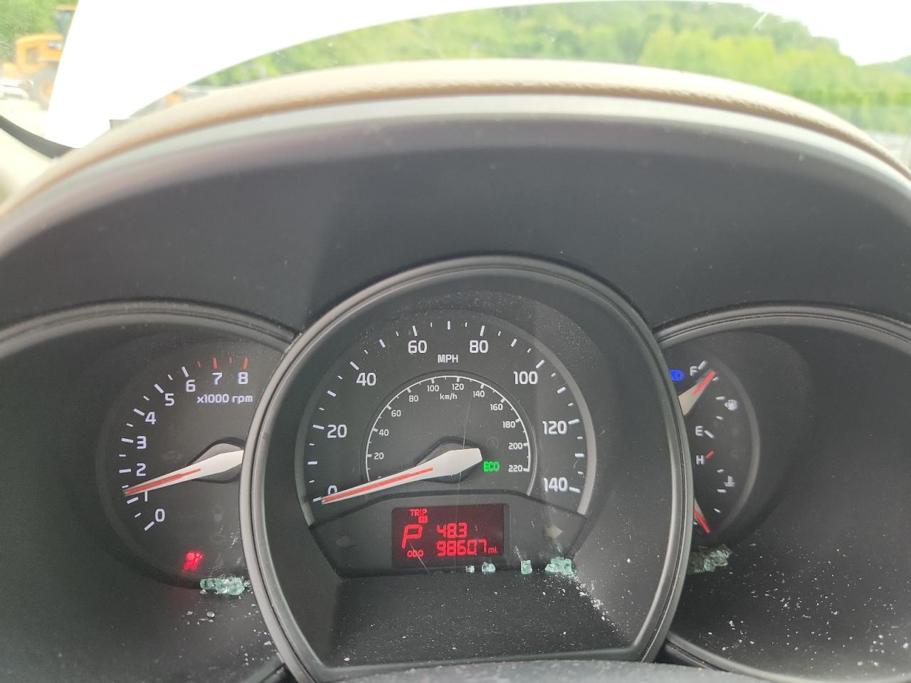 2015 Kia Rio Lx VIN: KNADM4A35F6487303 Lot: 62263005