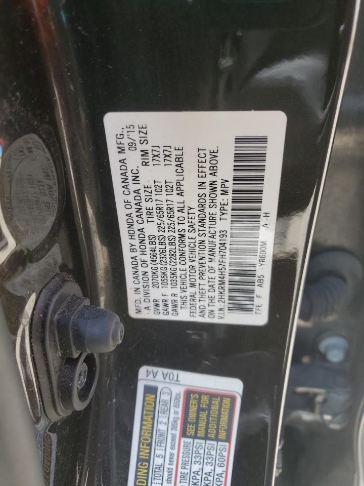 2015 Honda Cr-V Ex VIN: 2HKRM4H57FH704193 Lot: 63774795