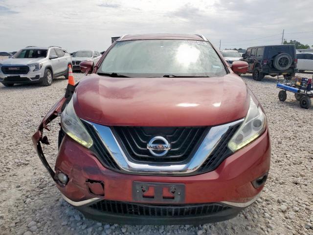  NISSAN MURANO 2015 Czerwony