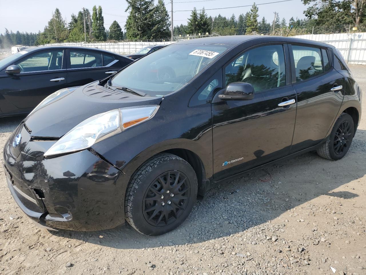 2013 Nissan Leaf S VIN: 1N4AZ0CP2DC413969 Lot: 67067455