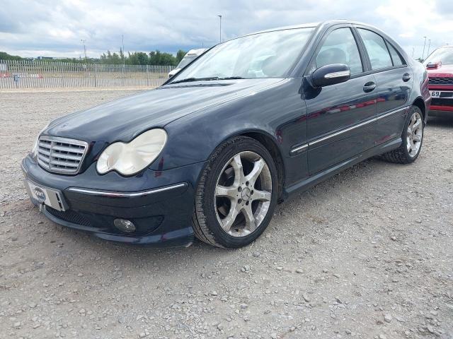 2005 MERCEDES BENZ C180 K SPO for sale at Copart CORBY