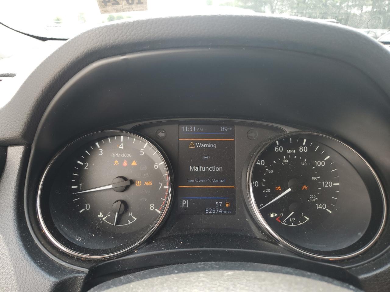 2019 Nissan Rogue S VIN: JN8AT2MV1KW381908 Lot: 62458685