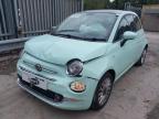 2016 FIAT 500 LOUNGE for sale at Copart WOLVERHAMPTON