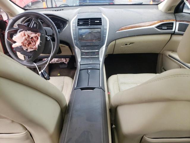  LINCOLN MKZ 2013 Czerwony