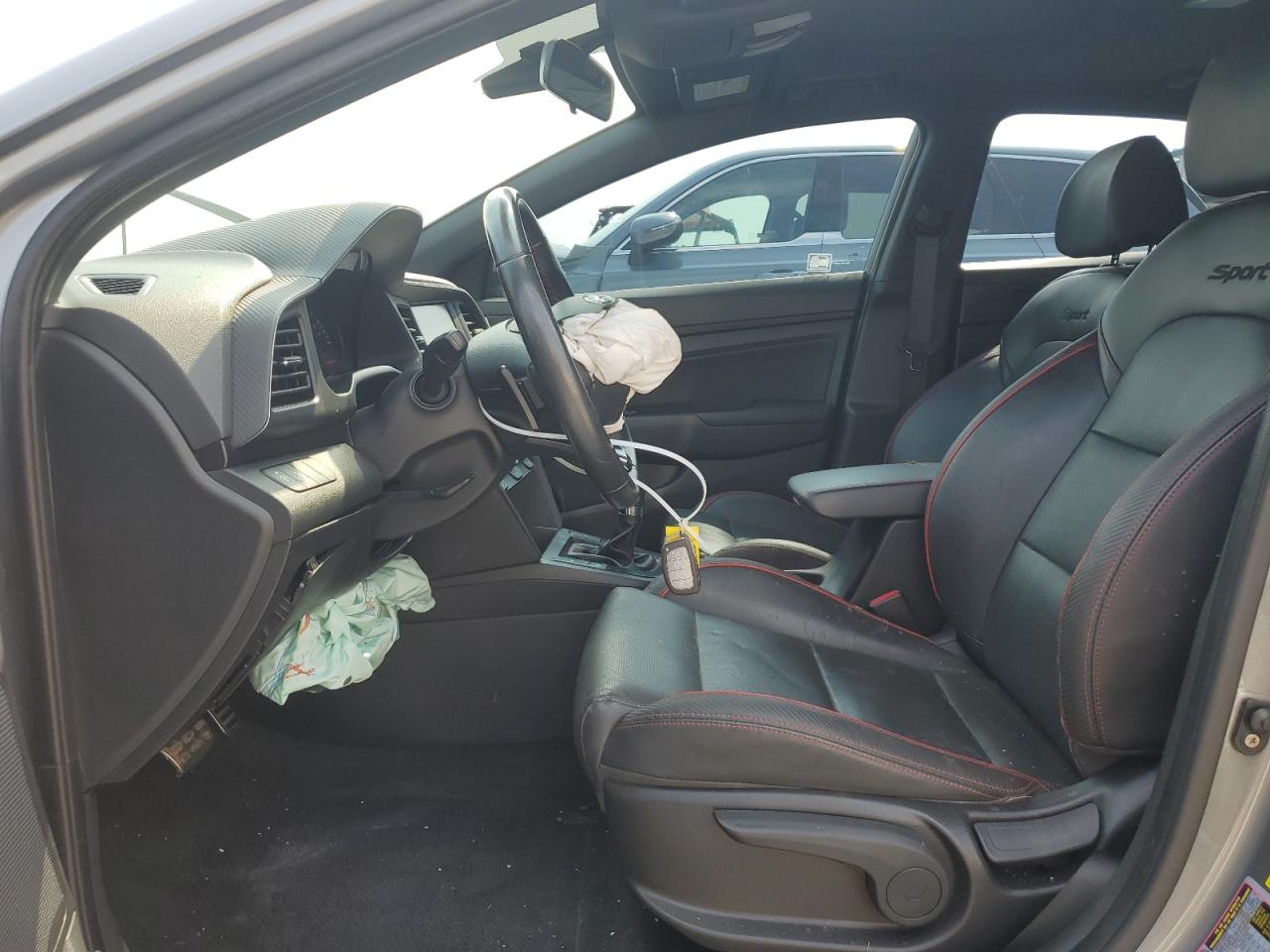 2019 Hyundai Elantra Sport VIN: KMHD04LB5KU817297 Lot: 64502685