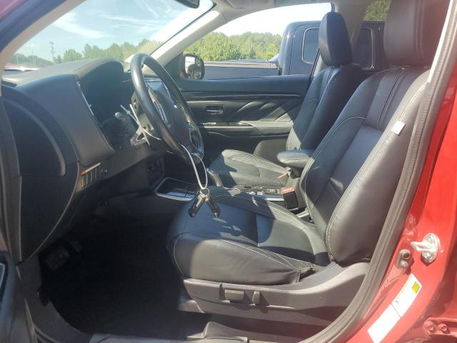 MITSUBISHI OUTLANDER 2018 Czerwony