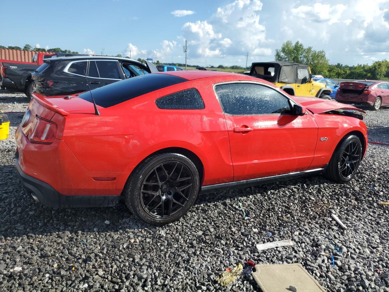 2011 Ford Mustang Gt red  gas 1ZVBP8CF4B5123659 photo #4