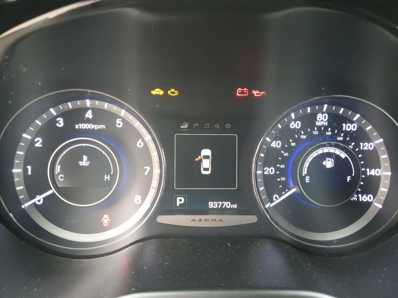 2016 Hyundai Azera VIN: KMHFG4JG2GA506616 Lot: 65019115