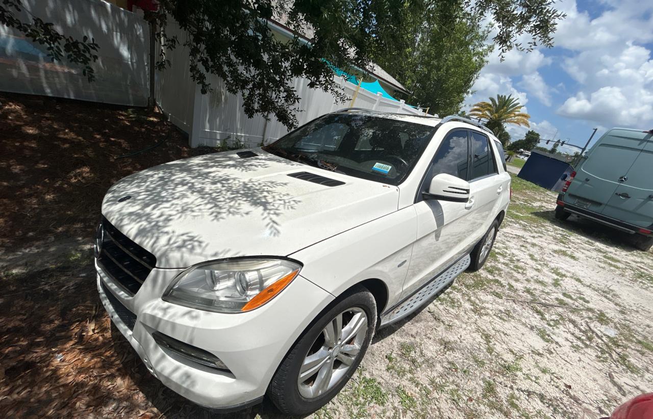 2012 Mercedes-Benz Ml 350 4Matic VIN: 4JGDA5HB1CA040762 Lot: 65743595