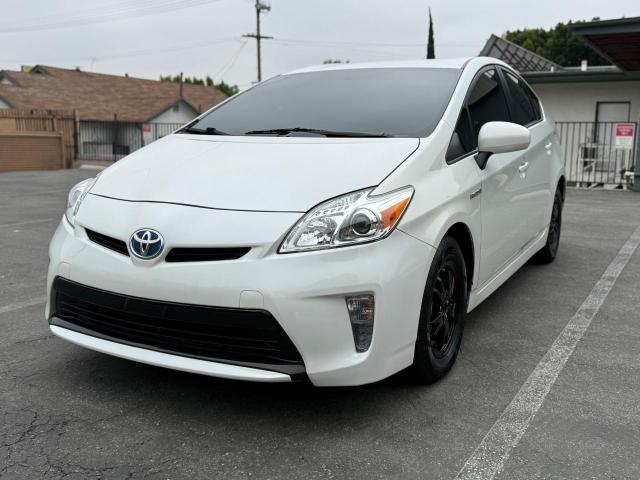 Hatchbacks TOYOTA PRIUS 2015 White