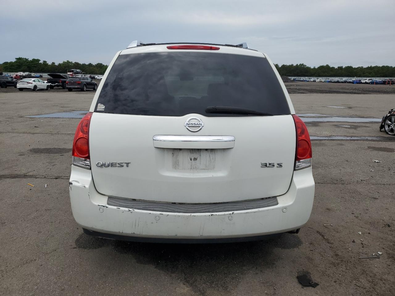2008 Nissan Quest S VIN: 5N1BV28U78N123088 Lot: 62021765