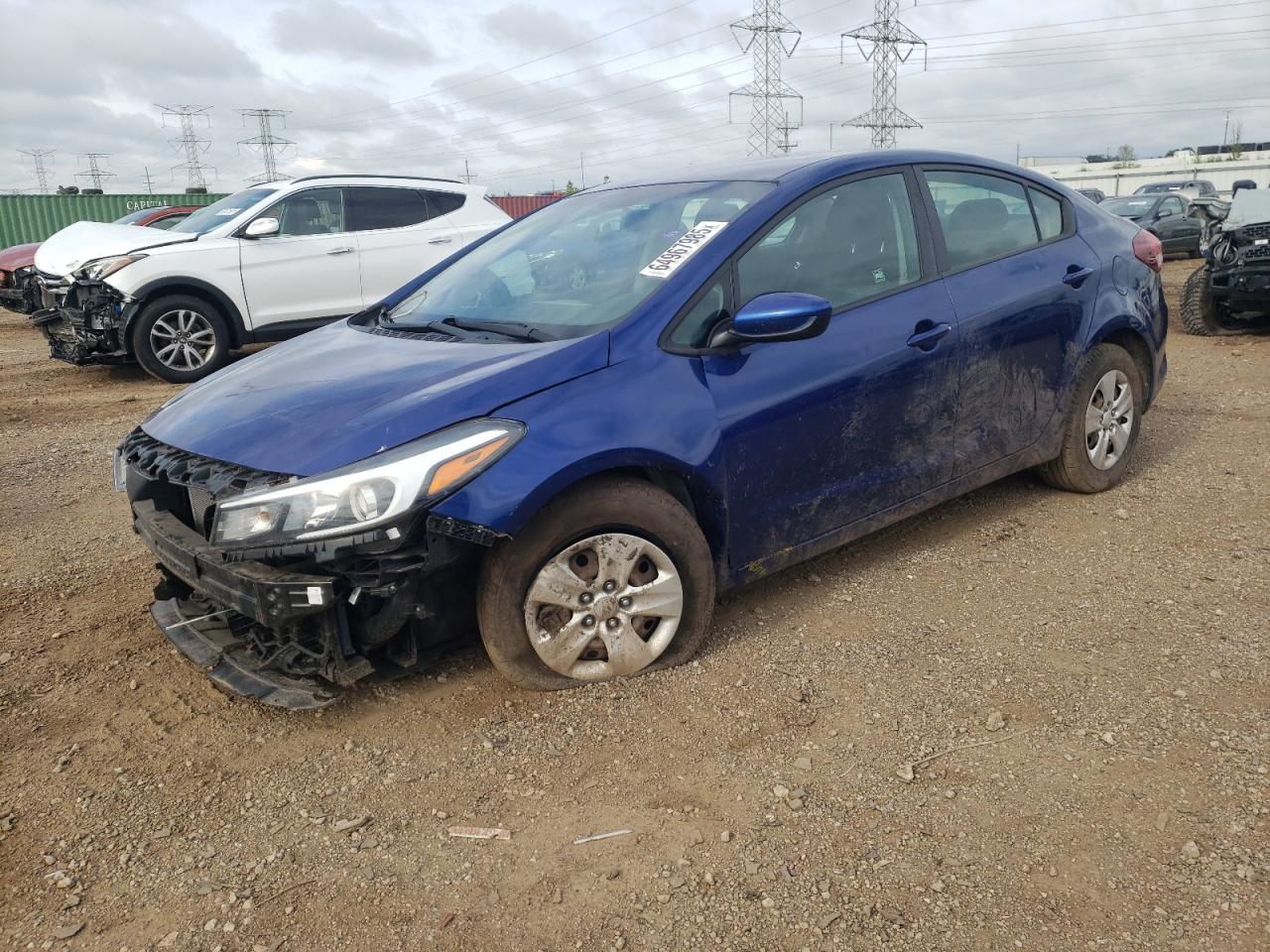 2017 Kia Forte Lx VIN: 3KPFK4A70HE160972 Lot: 64967985