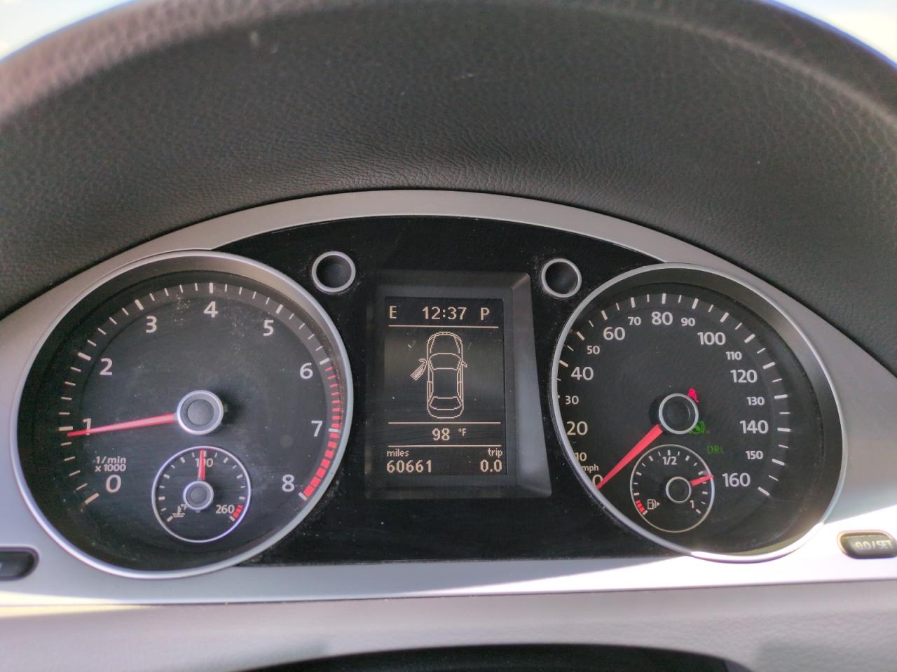 2010 Volkswagen Passat Komfort VIN: WVWJK7AN7AE161306 Lot: 64624155
