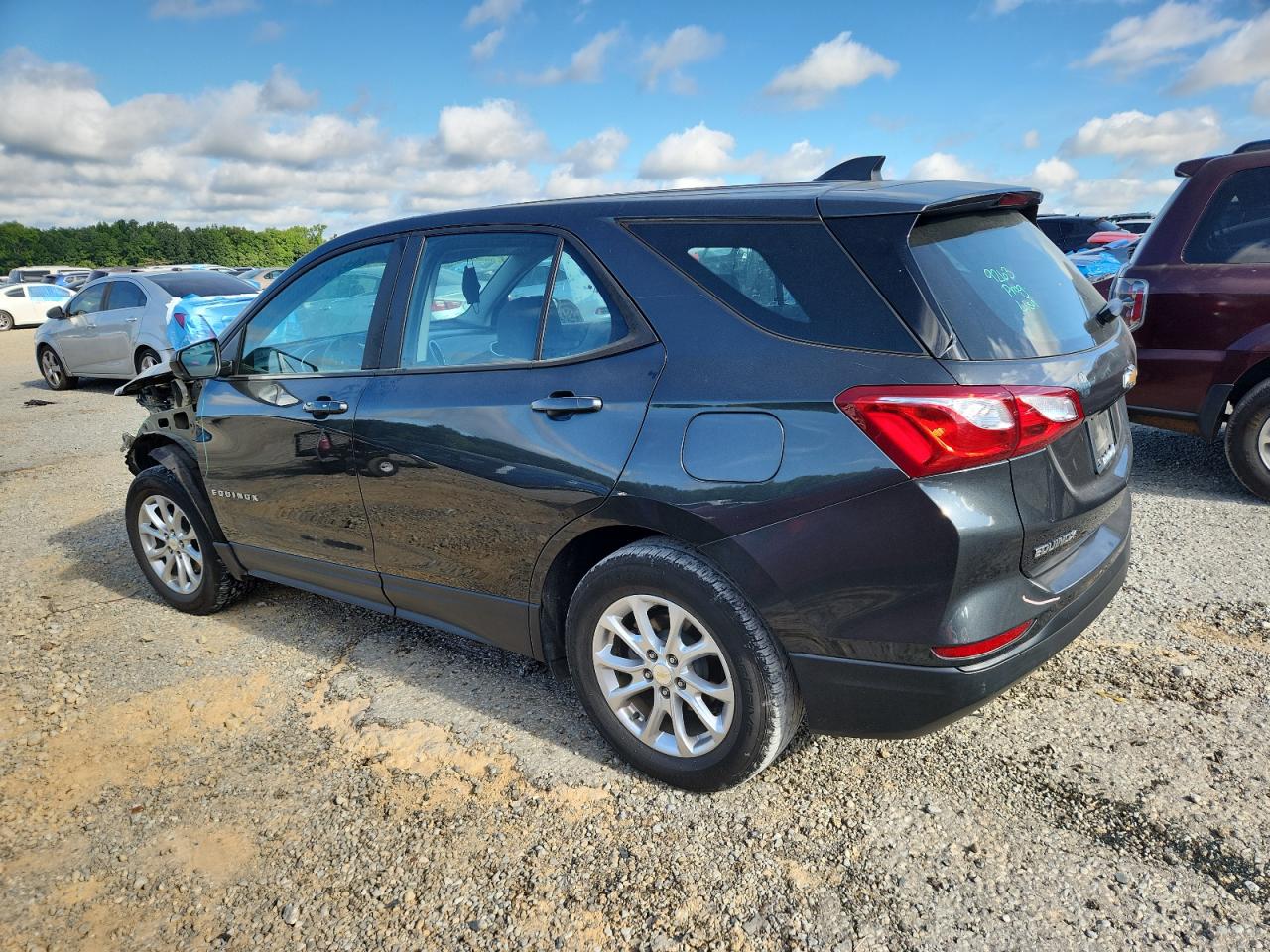 2020 Chevrolet Equinox Ls grey null gas 2GNAXSEV5L6234265 photo #3
