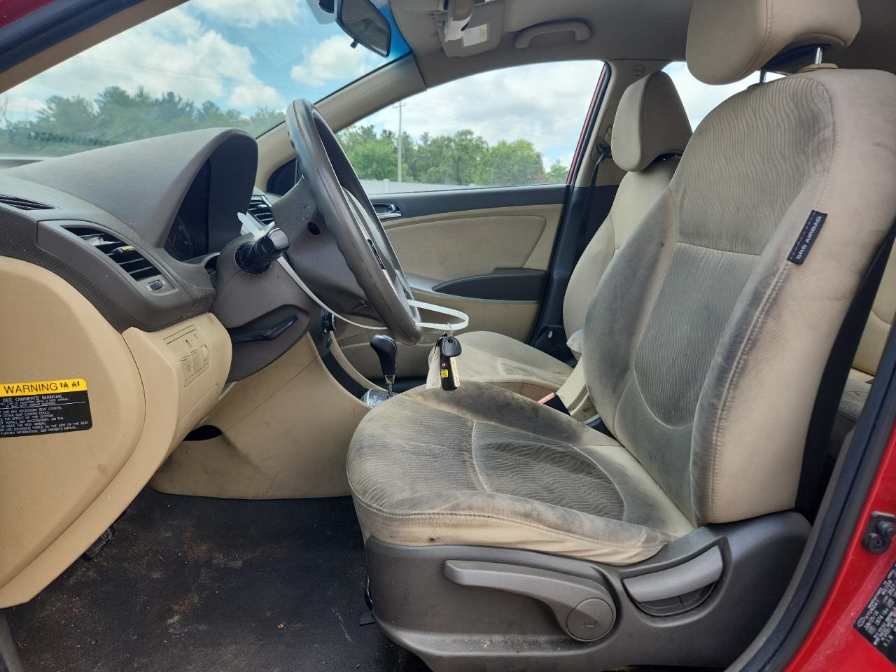 2014 Hyundai Accent Gls VIN: KMHCU4AE8EU753371 Lot: 65713775