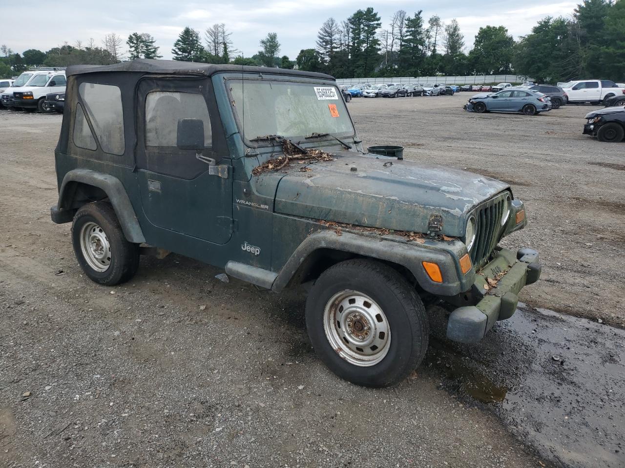 2000 Jeep Wrangler / Tj Se VIN: 1J4FA29P9YP700163 Lot: 65468325