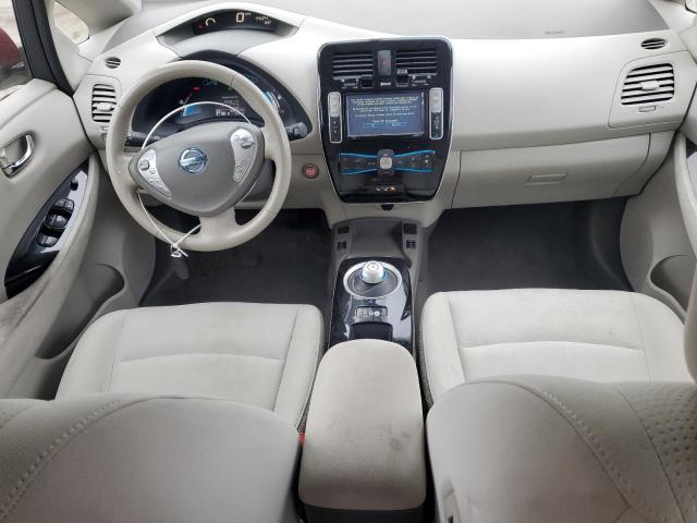  NISSAN LEAF 2014 Red